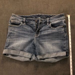The Limited jean shorts cuffed